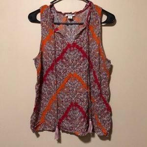 Sundance floral tank